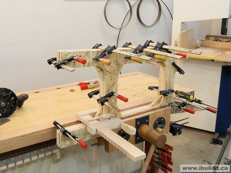 many clamps clamping osb